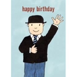 Mr Benn Greetings Card. Happy Birthday