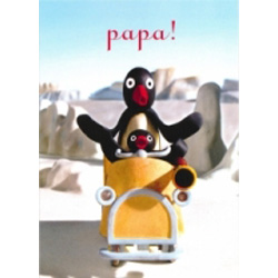 Pingu Greetings Card. Pingu (Papa)