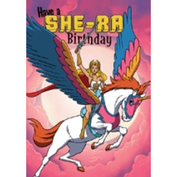 She-Ra greetings card. Have a She-Ra Birthday
