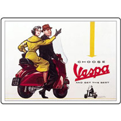 Metal magnet. Choose Vespa