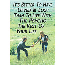Metal magnet. Its Better To Have Loved and Lost