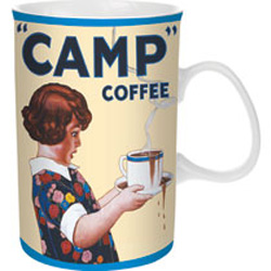Novelty mug. Camp Coffee