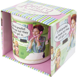 Novelty mug. I Child Proofed My House (Boxed)