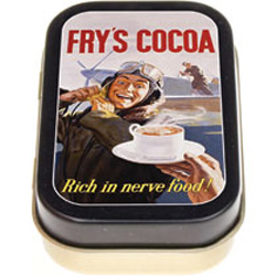 Novelty pill box. Frys Cocoa Rich