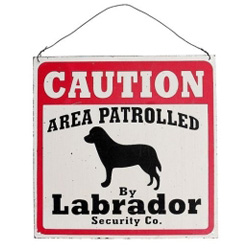 Metal Sign. Area Patrolled