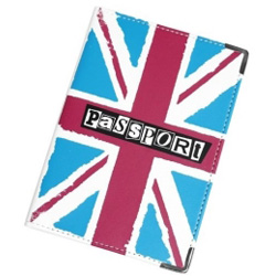 Passport Cover. Union Jack