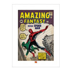 Spider-man print. Amazing Fantasy (Issue 1) Art Print