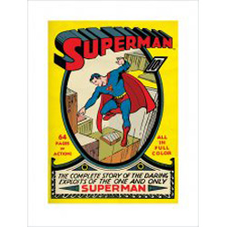Superman art print. No.1