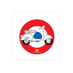 Haynes art print. Vespa Art Print