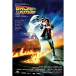 Back to the Future poster. 61 x 91.5 cm