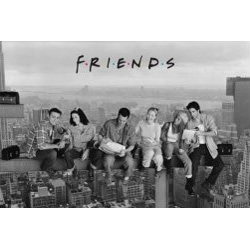 Friends poster. Lunch On A Skyscraper 61cm x 91.5cm