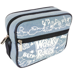 Wacky Races Bag. Collage Wash Bag