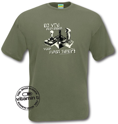 Joysticks t-shirt. Vintage Distressed