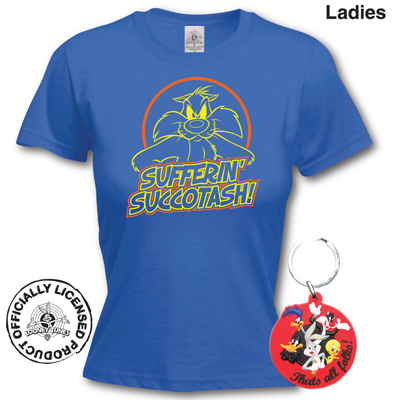Sylvester T-Shirt and Keyring Giftset