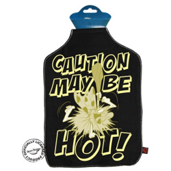 Captain Caveman Hot Water Bottle Cover.