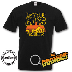 The Goonies T-Shirt and Keyring Giftset. Hey You Guys