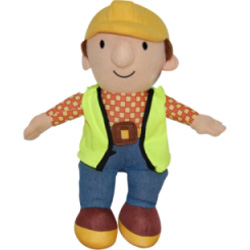 Bob the Builder soft toy. 13 inch plush yellow jacket 