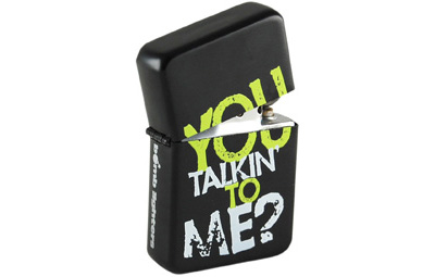 You talking to me Lighter. Matte Black