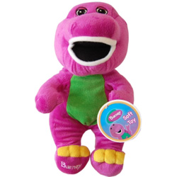 Barney 12 inch plush toy