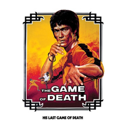 Bruce Lee poster. Game Of Death (White)