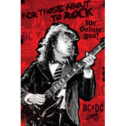 AC/DC poster. For Those About To Rock