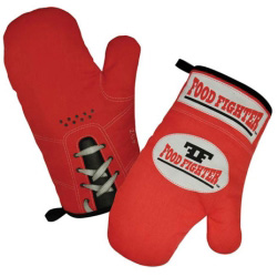 Boxing Oven Gloves. Food Fighter