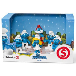The Smurfs Toy. 3D Animated Movie Figure Giftset