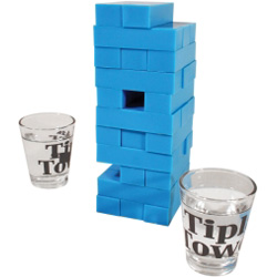 Drinking game Jenga