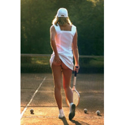 Tennis Girl Poster