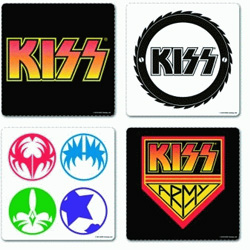 Kiss Coasters set of 4