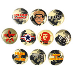 Army - Military Pin Badge Set