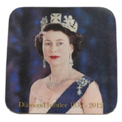 Queen Elizabeth II coaster