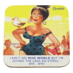 Bamforth coaster - I aint no miss world���