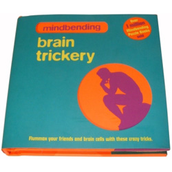 Mindbending puzzle books. Brain trickery