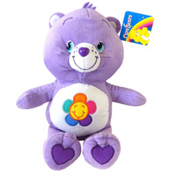 Care Bears Soft Toy. Harmony Care Bear  12 inch Soft Toy