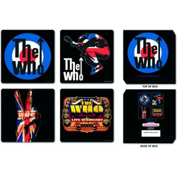The Who coaster set