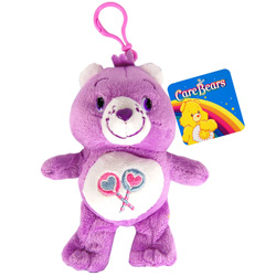 Share Care Bear Beanie Bag Clip 6 inch