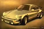 Porsche Poster - ATHENA ORIGINAL VINTAGE RARE 80s
