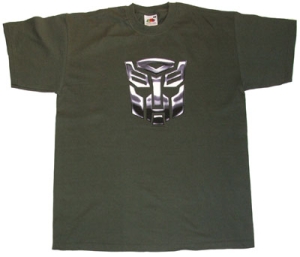 Transformers - Chrome Mask T-Shirt